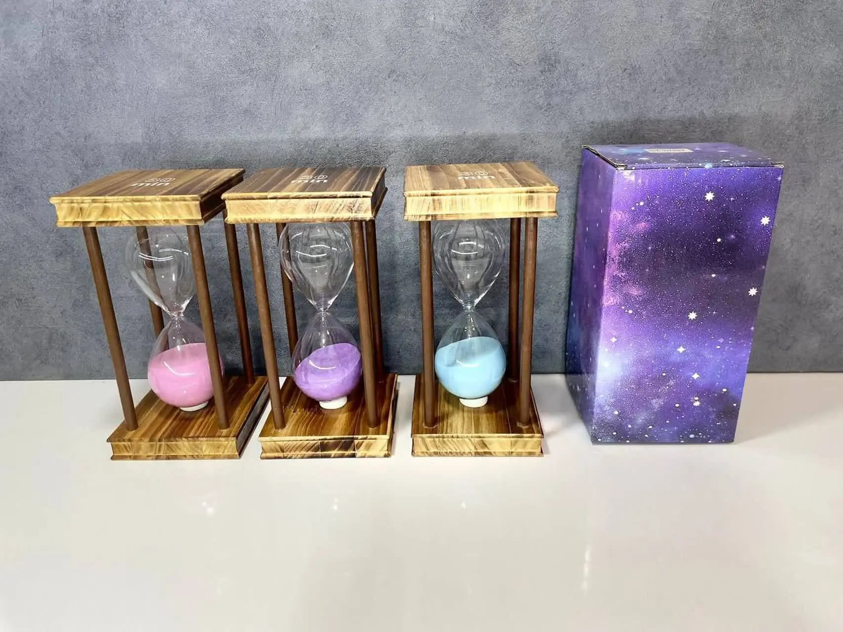 🛑 ساعت شنی پایه مربع ۳۰ دقیقه