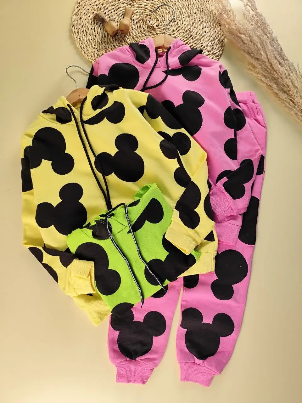 هودی شلوار Black mickey
