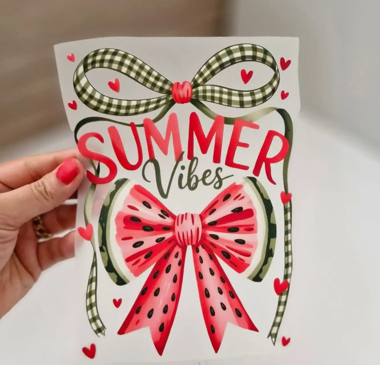 پاپیون هندونه ای🎀🍉