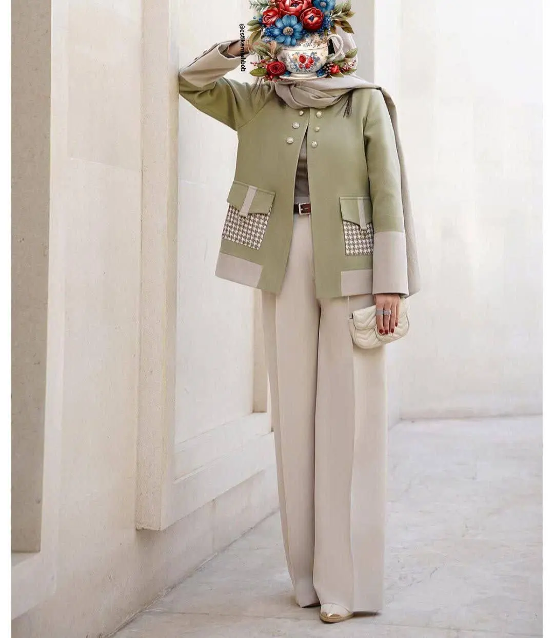 کت شلوار مزونی آدرینا