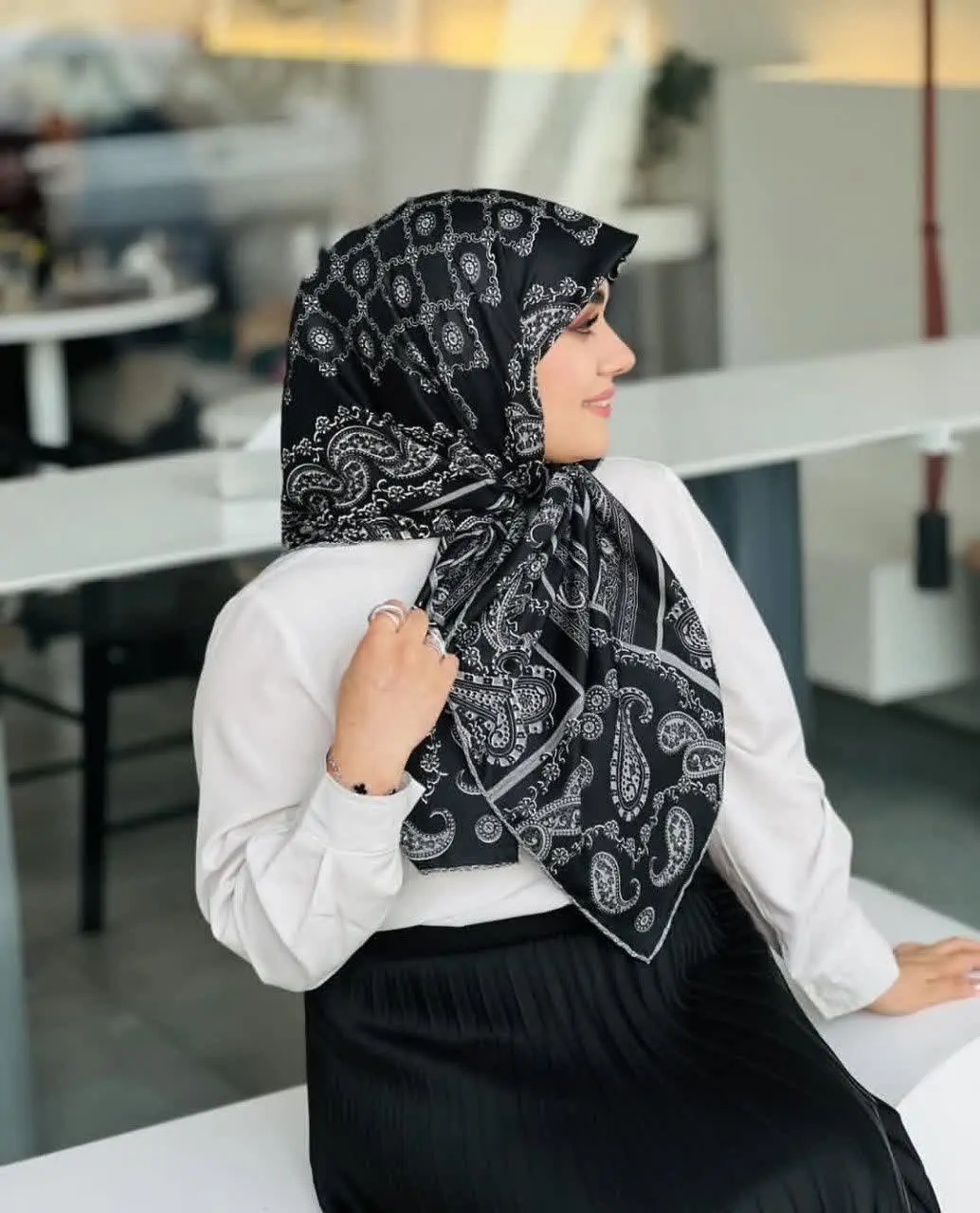 ⚜روسری ابریشم توییل اورجینال