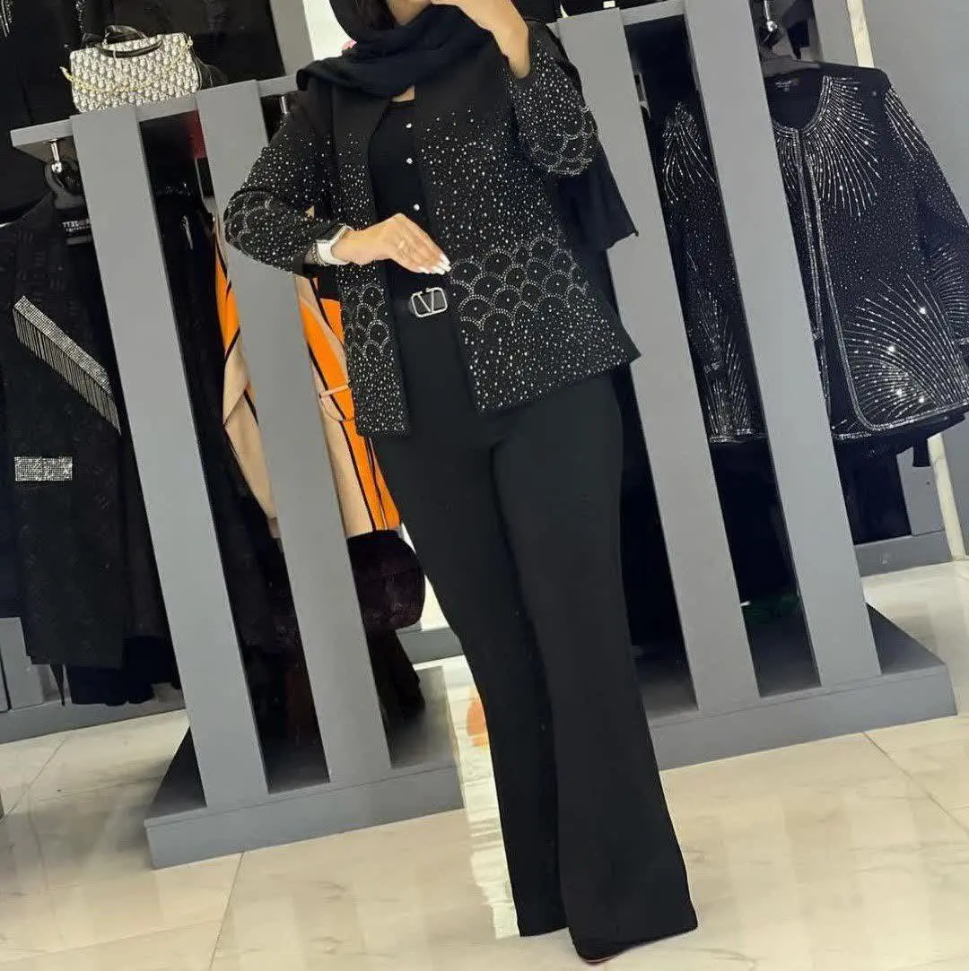 ☀️نام: کت شلوار ماهی (شلوار اسپنیش) 
