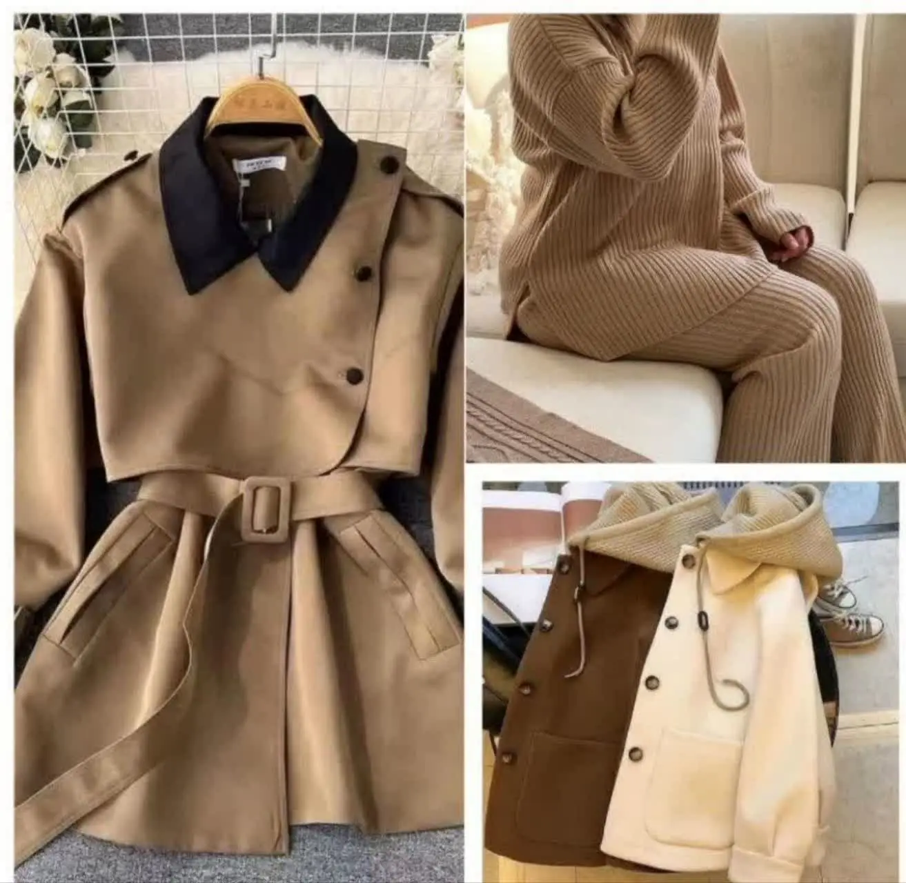 تمامی مدل‌های ست و پالتو تولیدی ما زیر #۱۵۰ تومان💃💃💃💃
