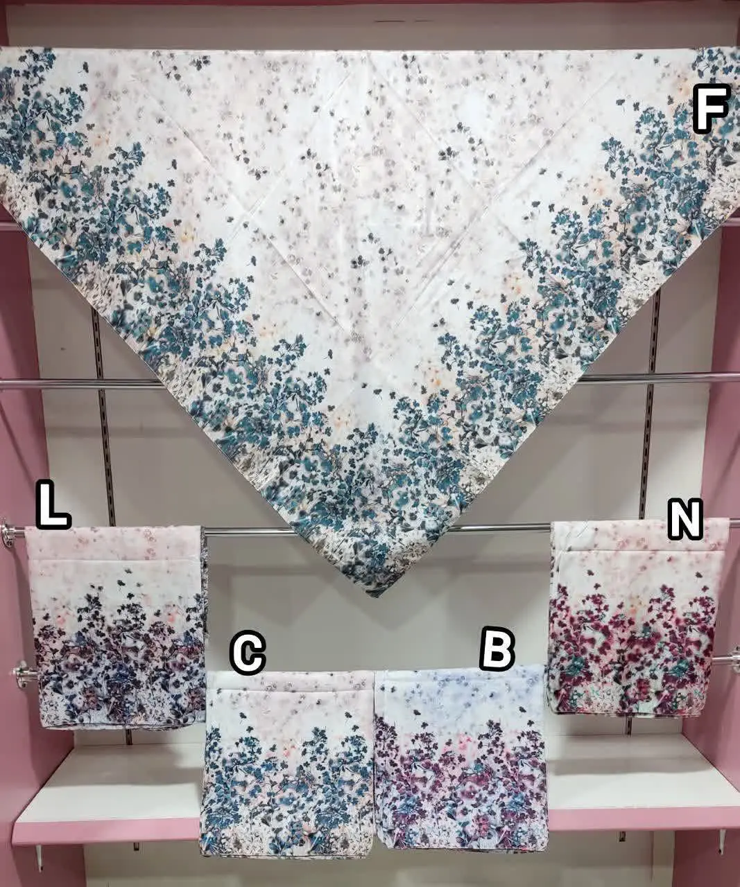 #روسری طرح گلایول
