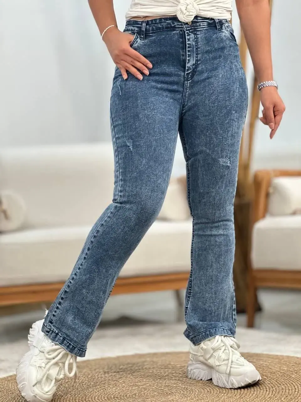 نام: شلوار بوتکات (دمپا) 
