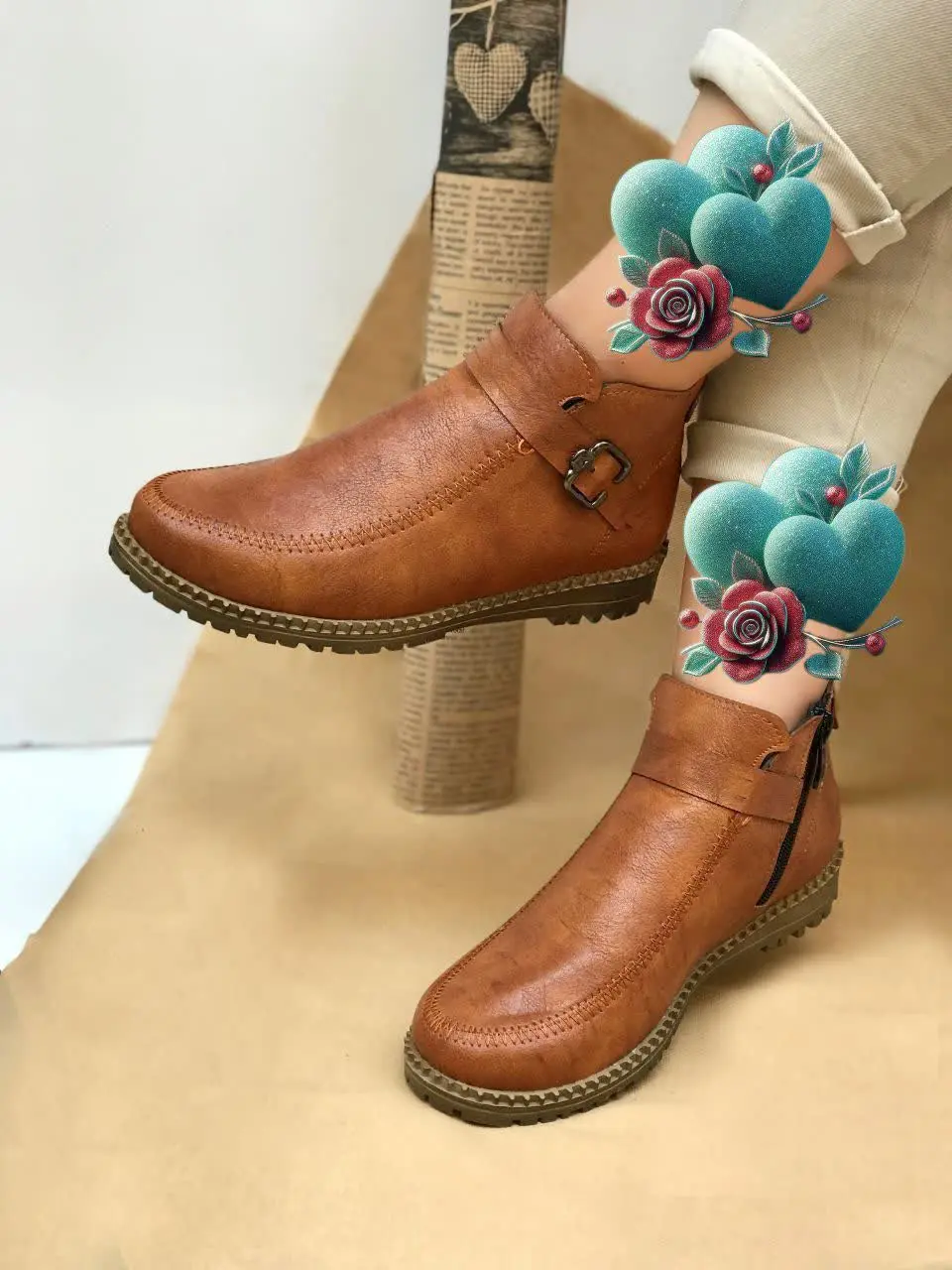 نیم بوت جدید جنس سوگو، در د...