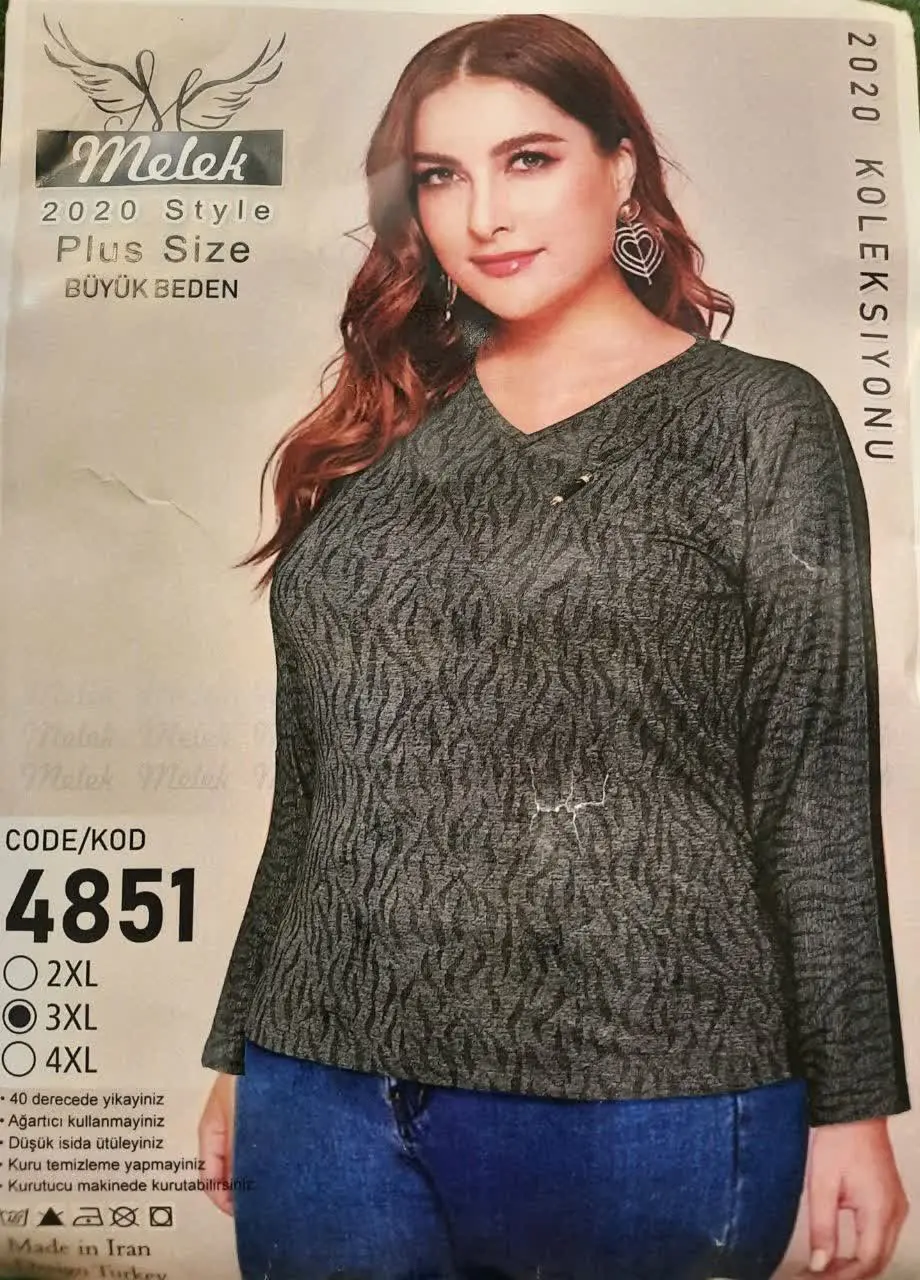 🌼بلوز طرح ترک
