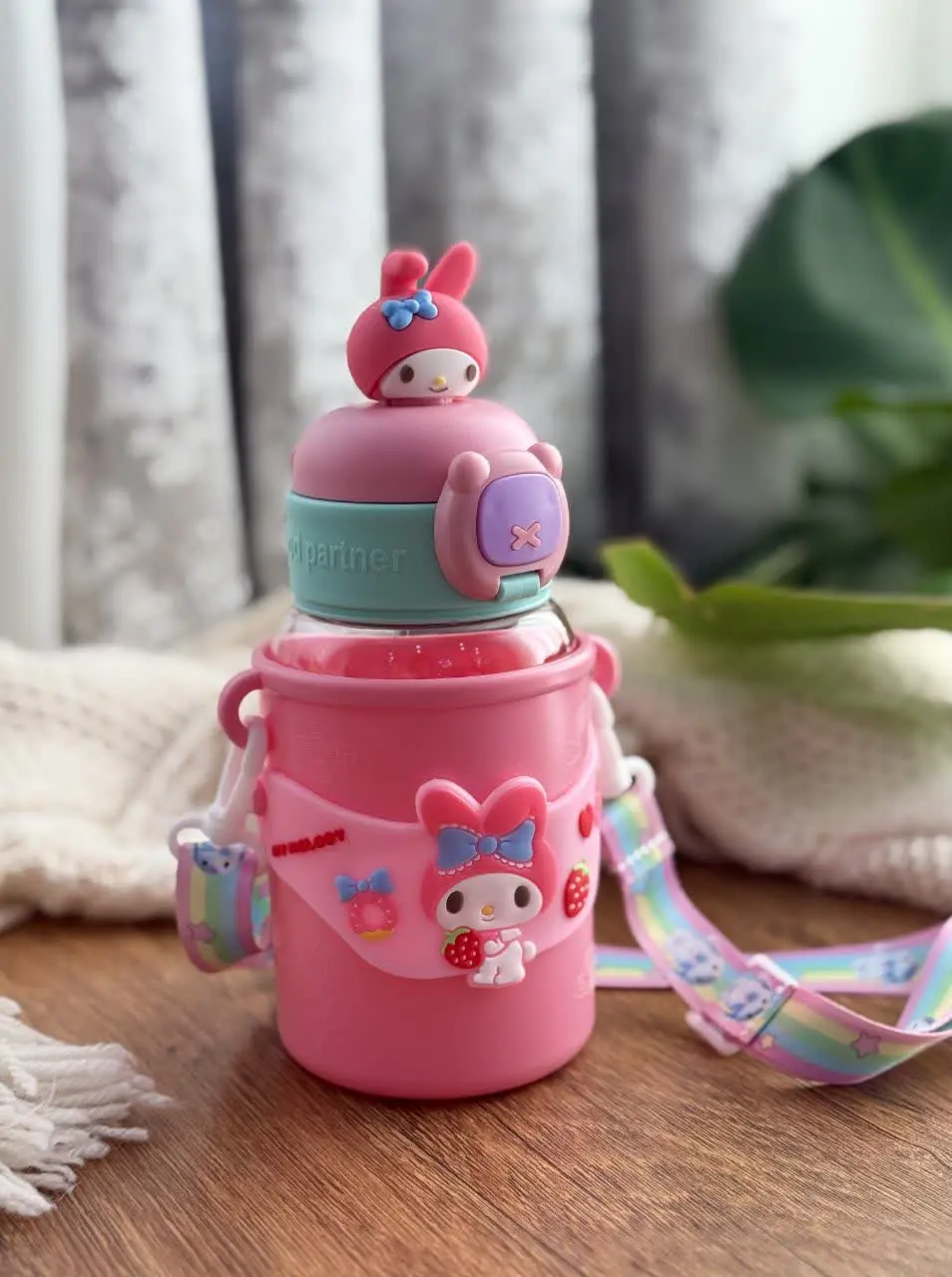 قمقمه‌ی سطلی کرومی ملودی 
