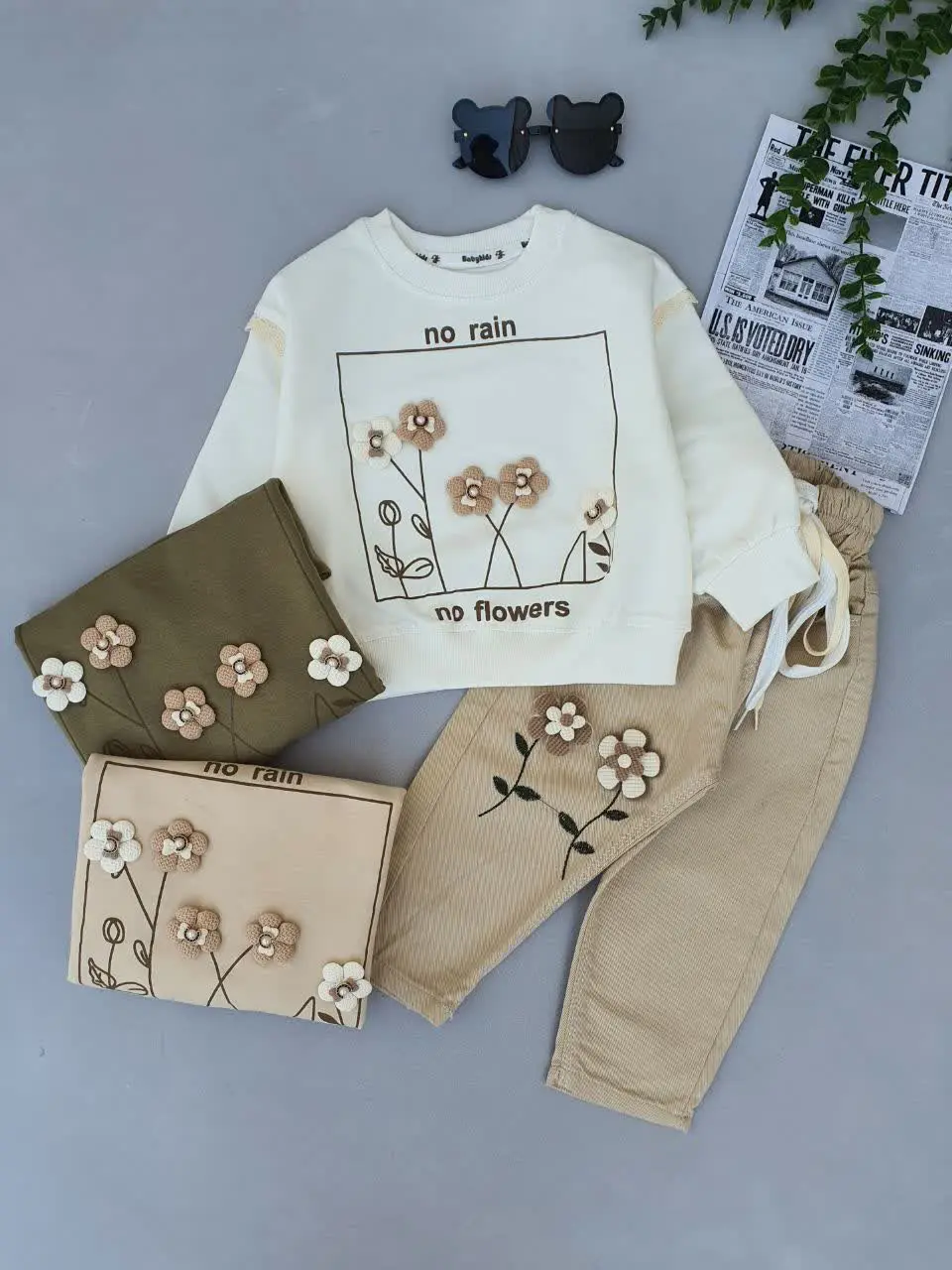 بلوز و شلوار به این گلی دید...