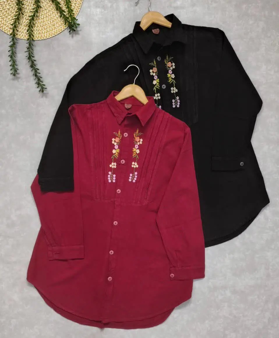 ✅شومیز خوشه، لینن درجه یک