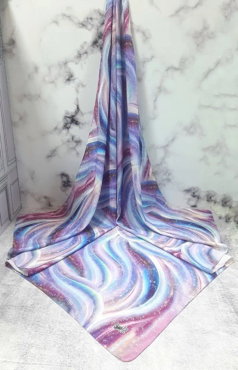 روسری نخ کاستوم طرح هاله