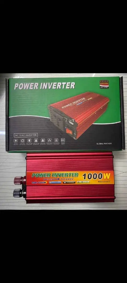 #مبدل_تبدیل ۱۲ ولت به ۲۲۰ ولت برق شهری اینورتر ۱۰۰۰ وات 
