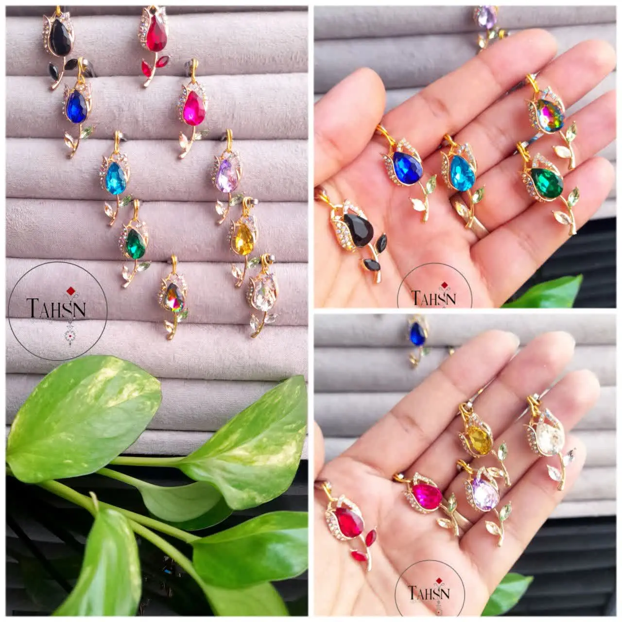 ⚜ گیره روسری لاله کلاسیک⚜
