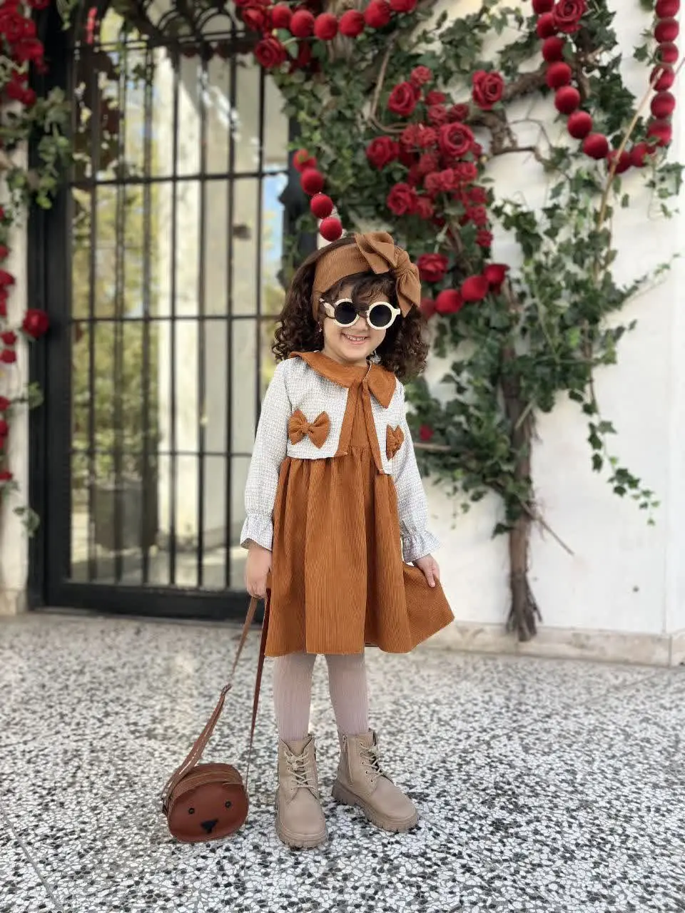 🎄کت سارافون مخمل کبریتی دو...