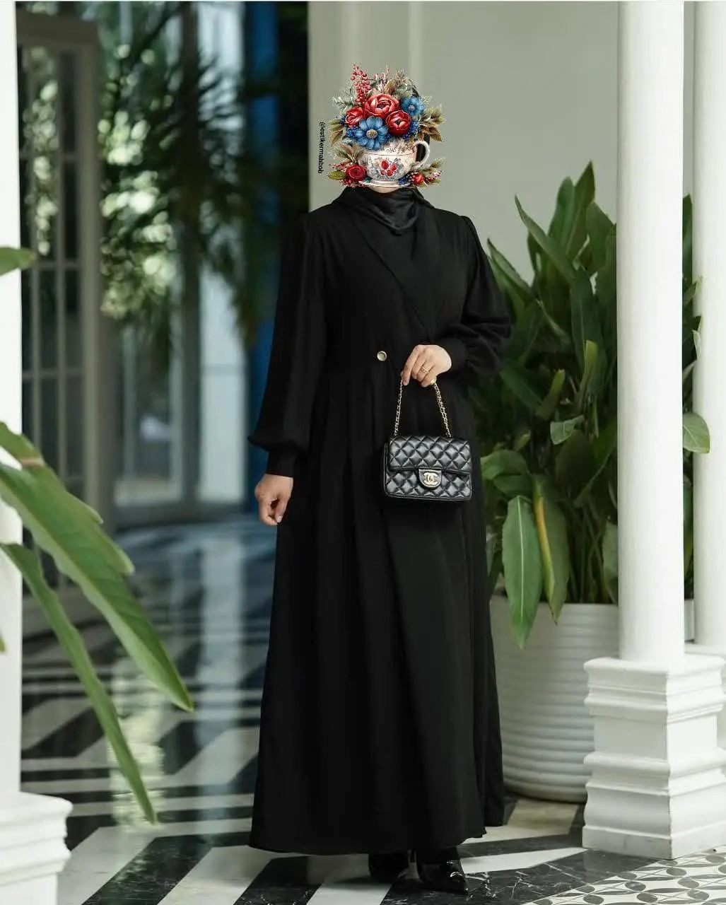 مانتو مزونی حجاب