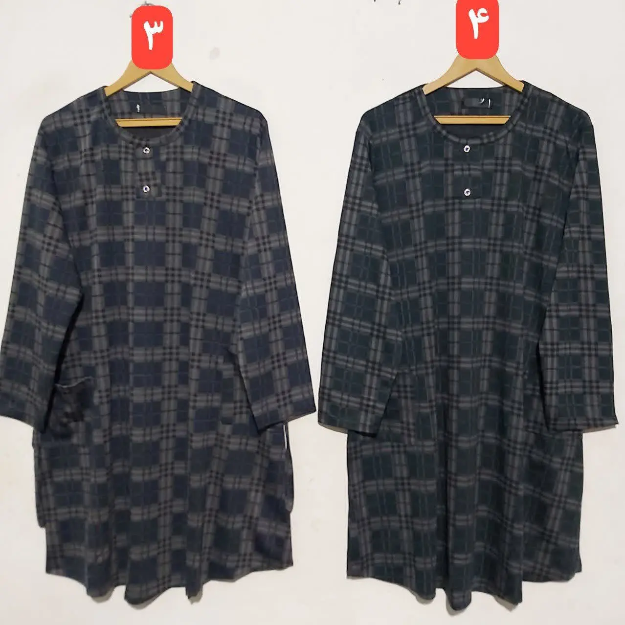 پیراهن چهار خونه😍
