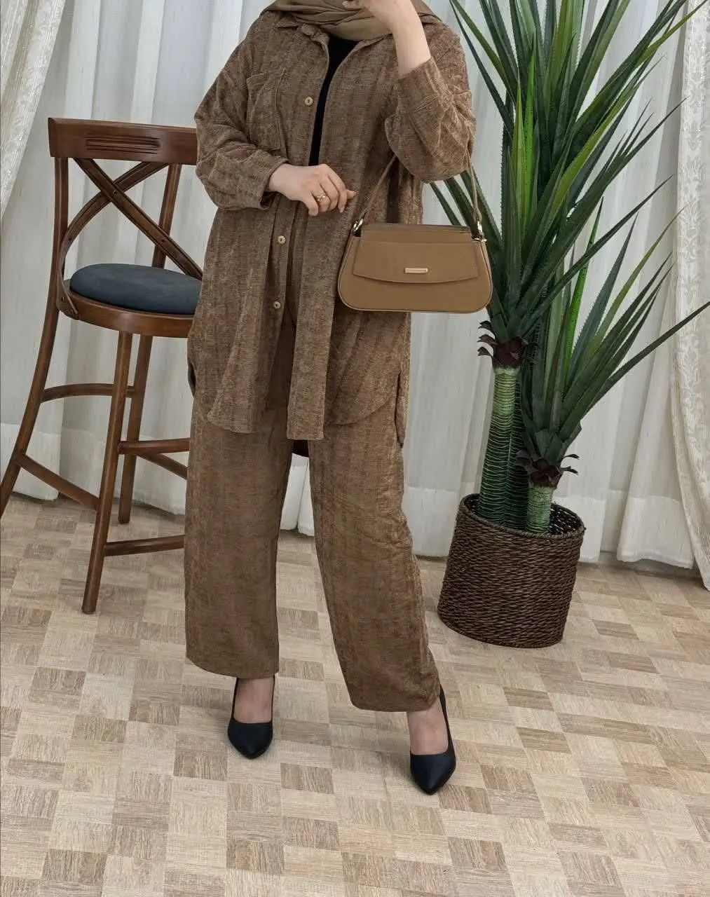 🍁نام: ست مانتو شلوار نوا
