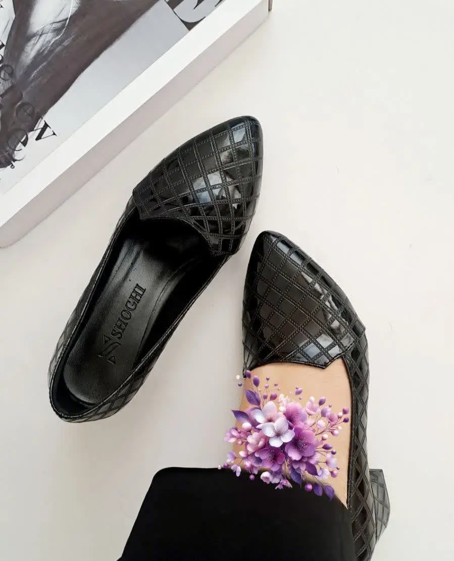 رویه ورنی طرح دار👉