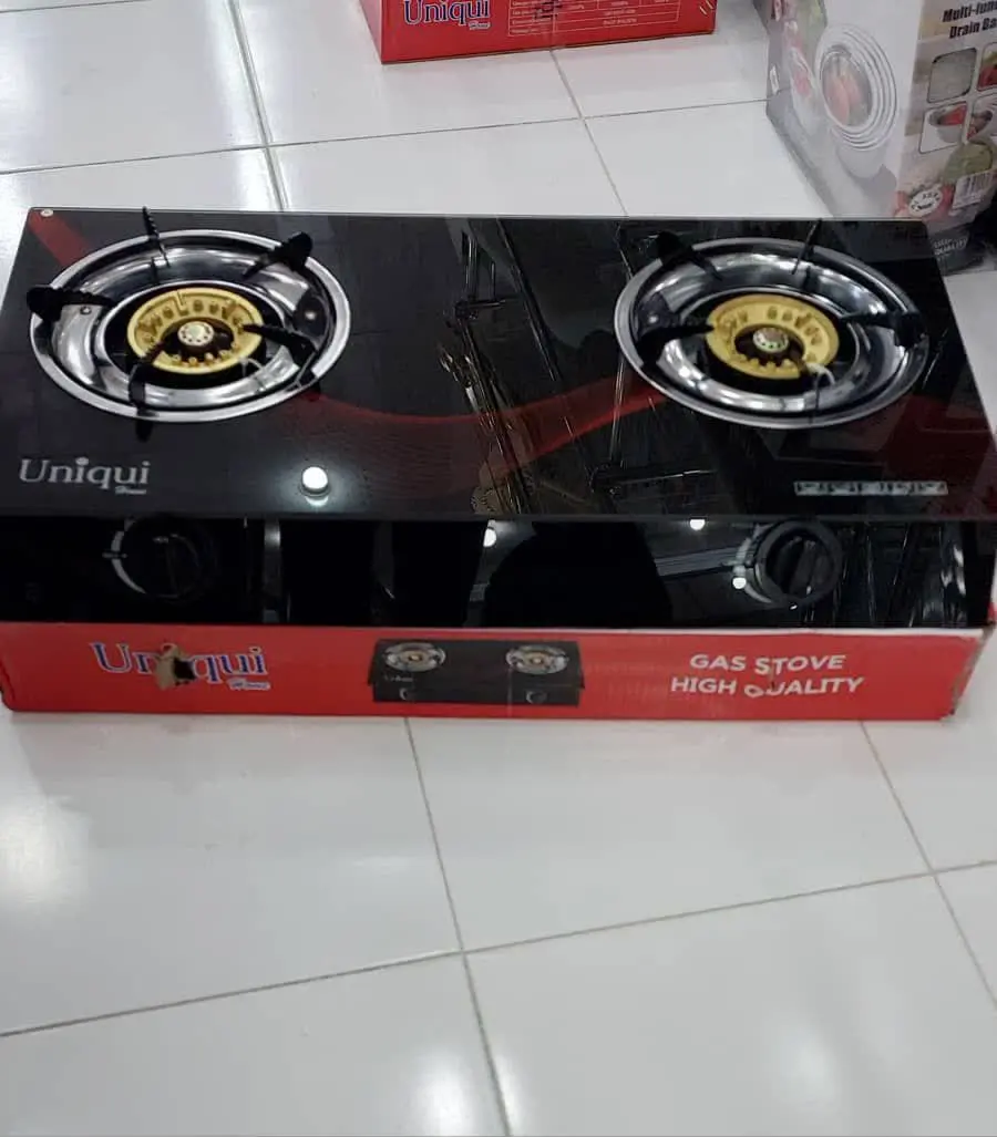 اجاق گاز دوشعله شیشه‌ای ۲R 
