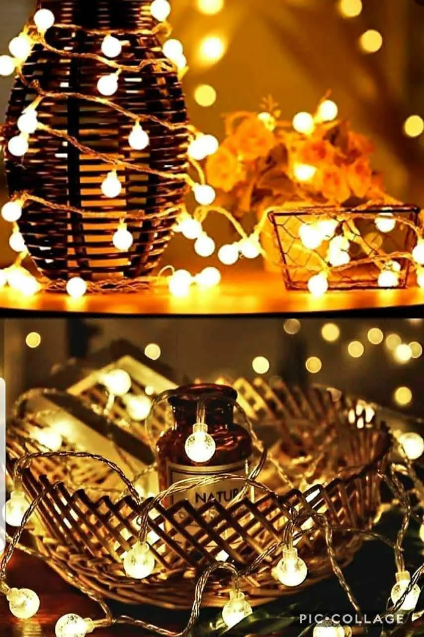 🔴 #ریسه توپی برفکی۴متری۲۰لامپ
