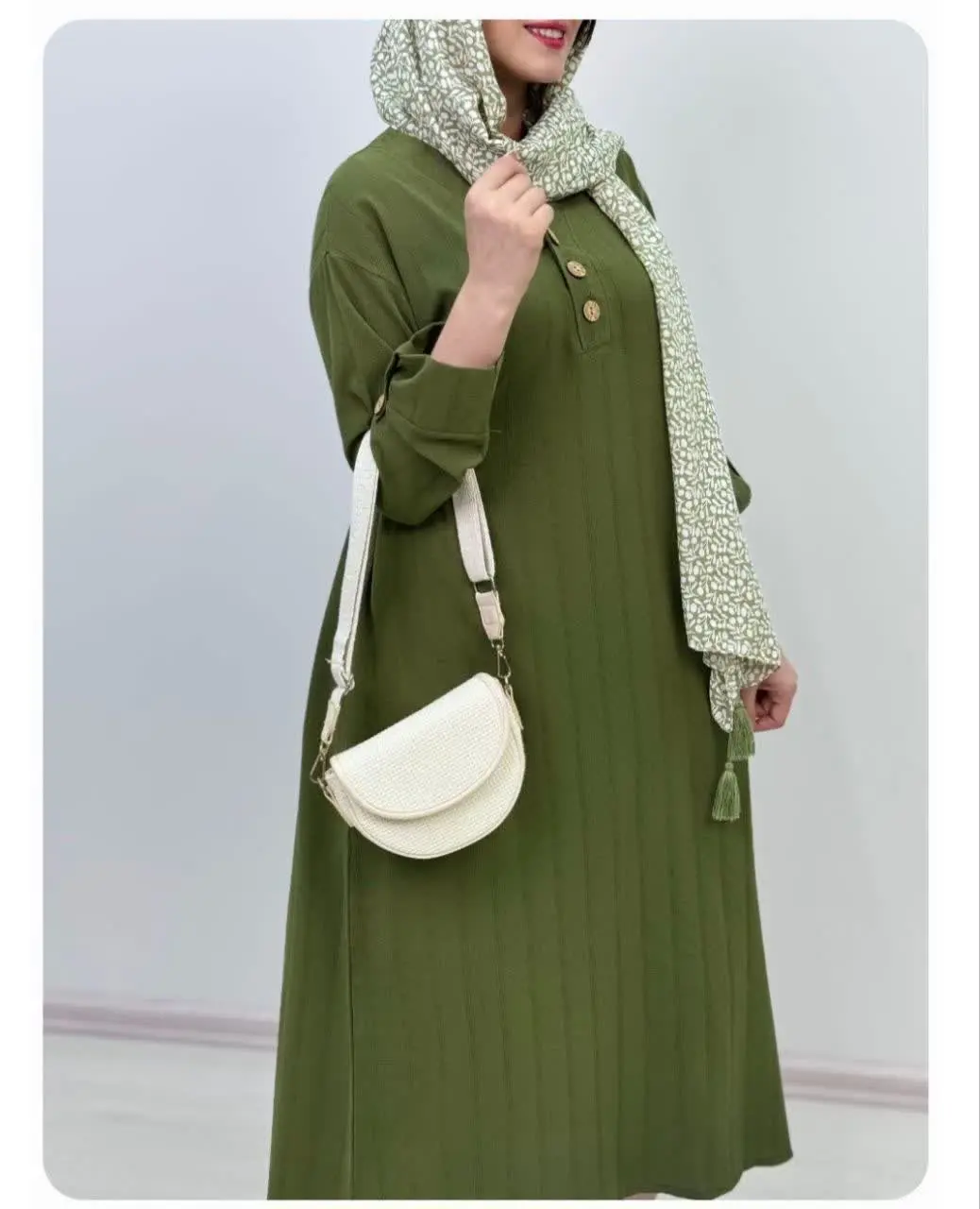 👚 نام: کفتان دکمه چوبی
