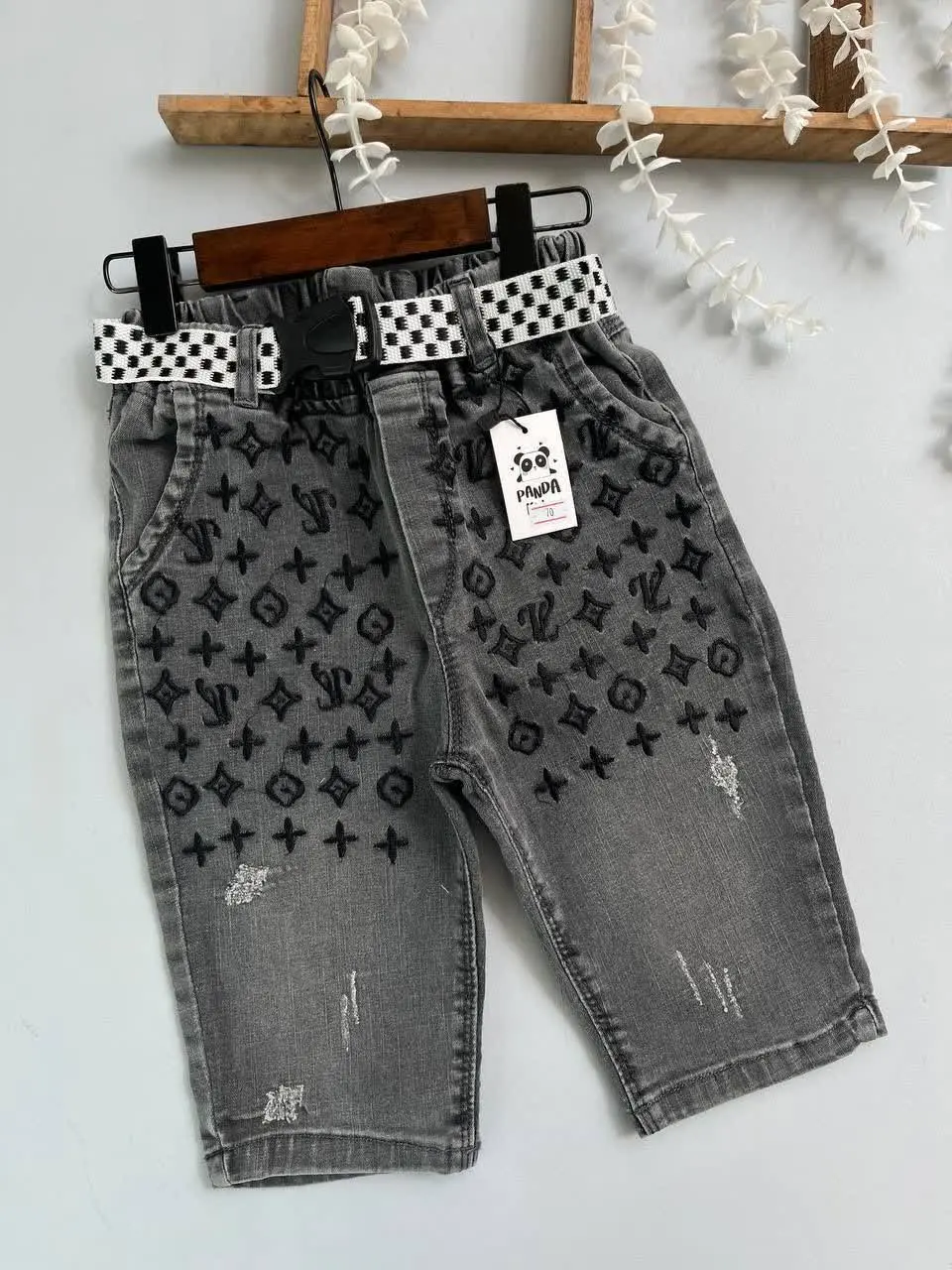 شلوارک جین برمودا 
