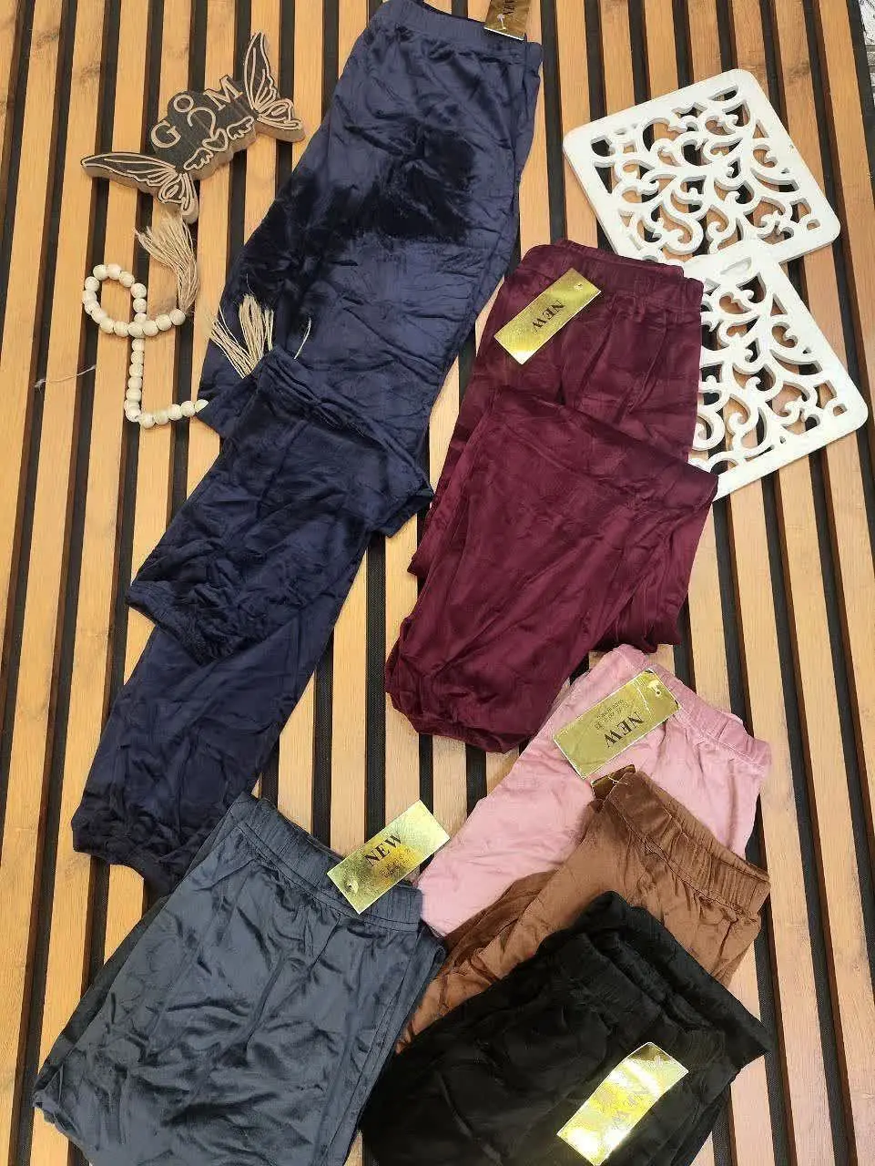 👚نام کالا: شلوار مخمل دمپا...