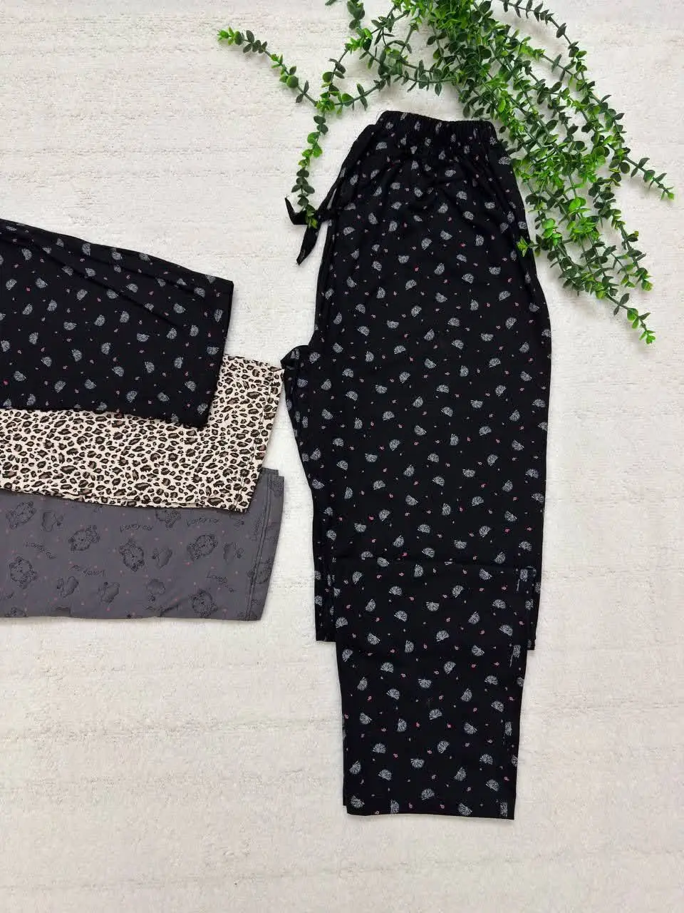 شلوار خونگى طرح میکس 🦋