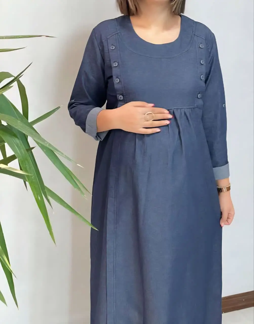 مانتو شش دکمه شیردهی