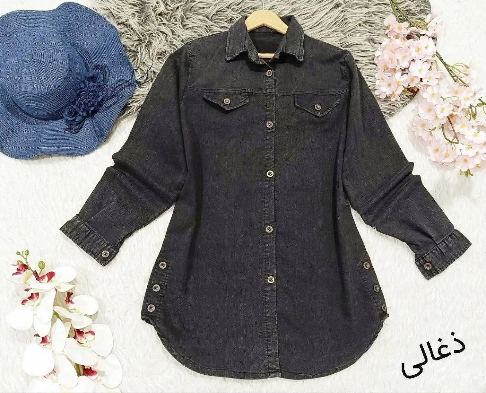 نام: مانتو جین بغل دکمه ۱۱۲۵ ۲۰
