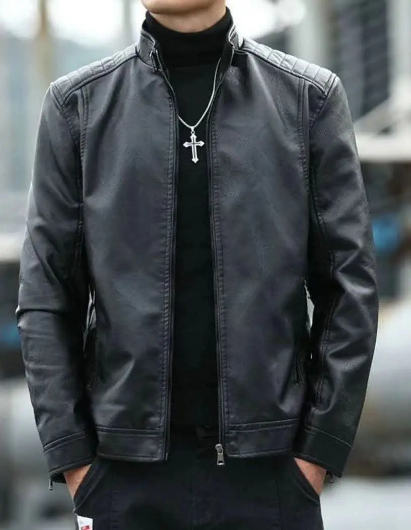 🍃 #کاپشن چرم جذاب و پرفروش🍃
