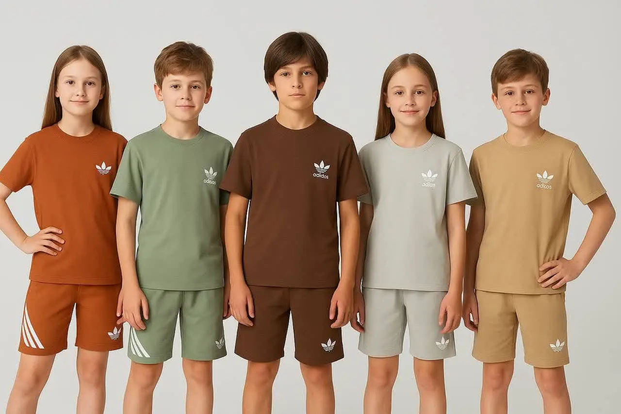 🔮تیشرت شلوارک آدیداس سایز ب...