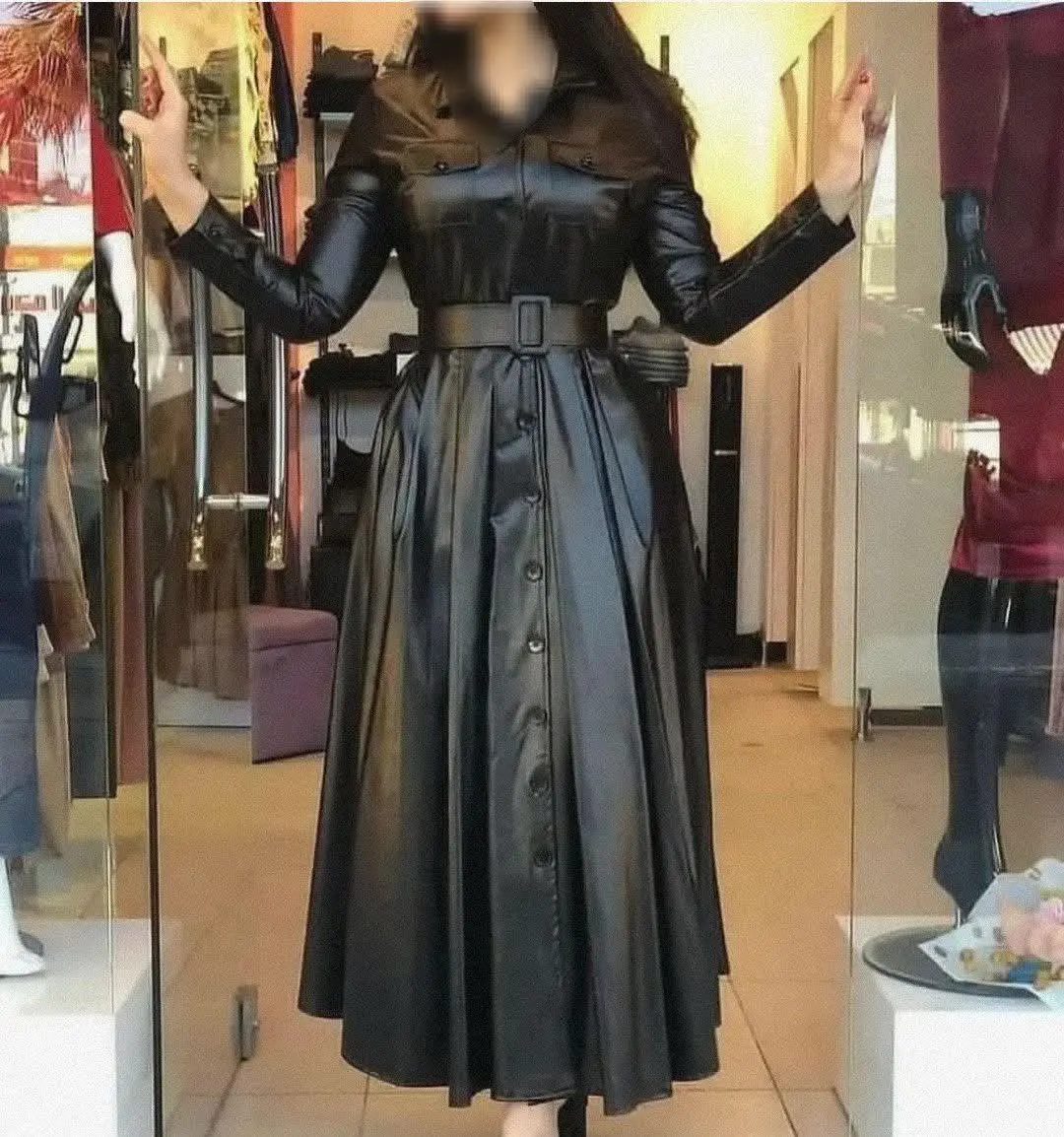 👚نام: مانتو چرم ویکتوریا💥💫
