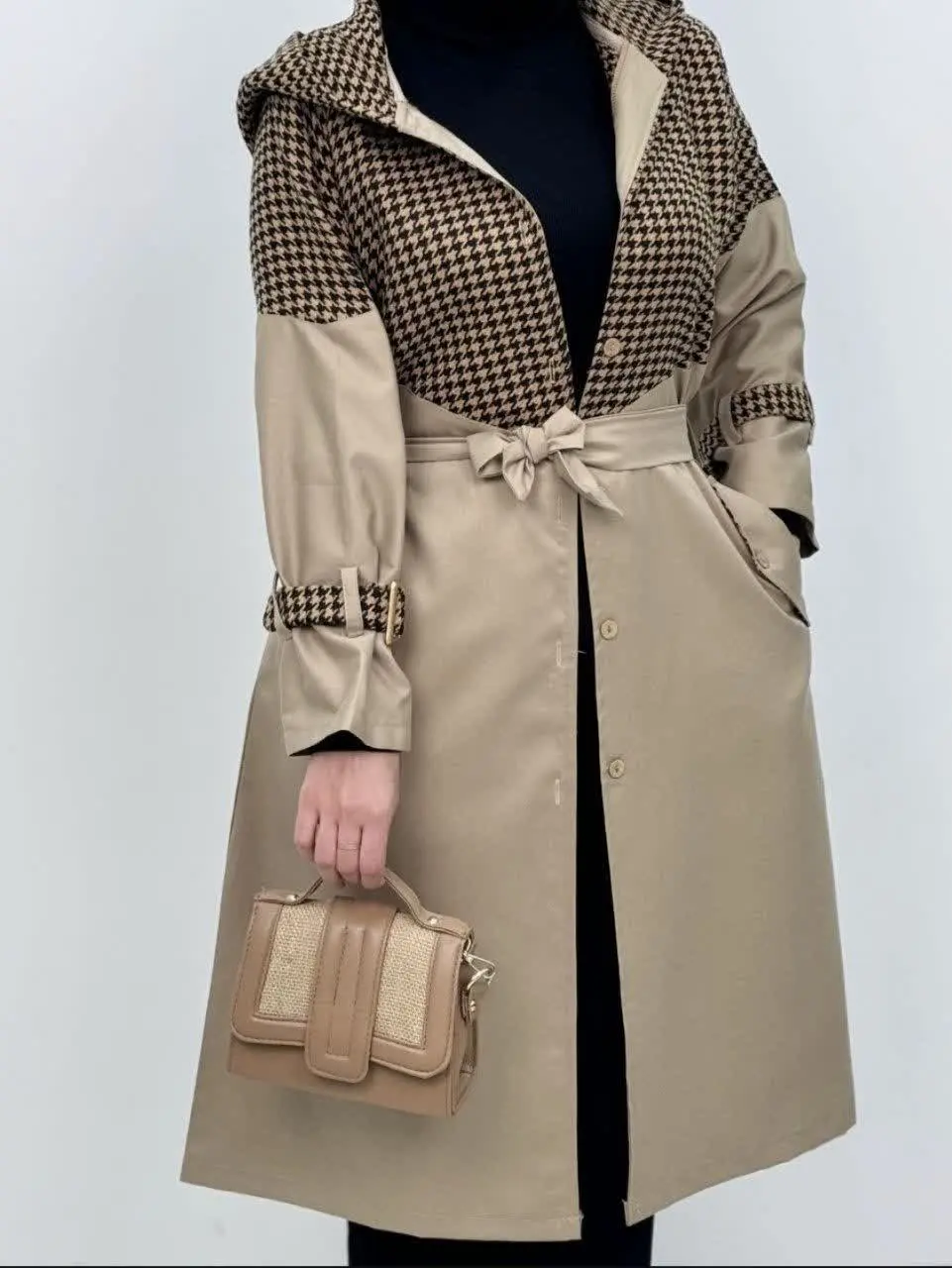 🦋نام محصول: بارونی کلاه پیچازی☔
