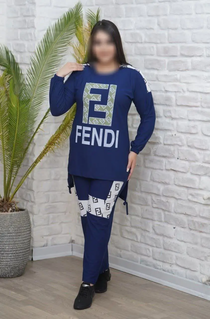 🖋نام: ست تونیک شلوار فندی
