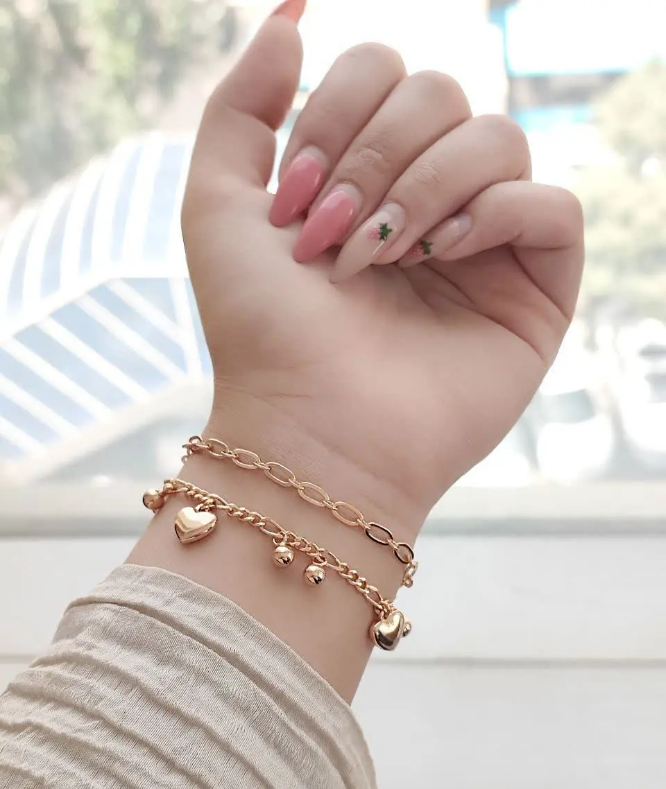 دستبند دولاین قلبی🧡
