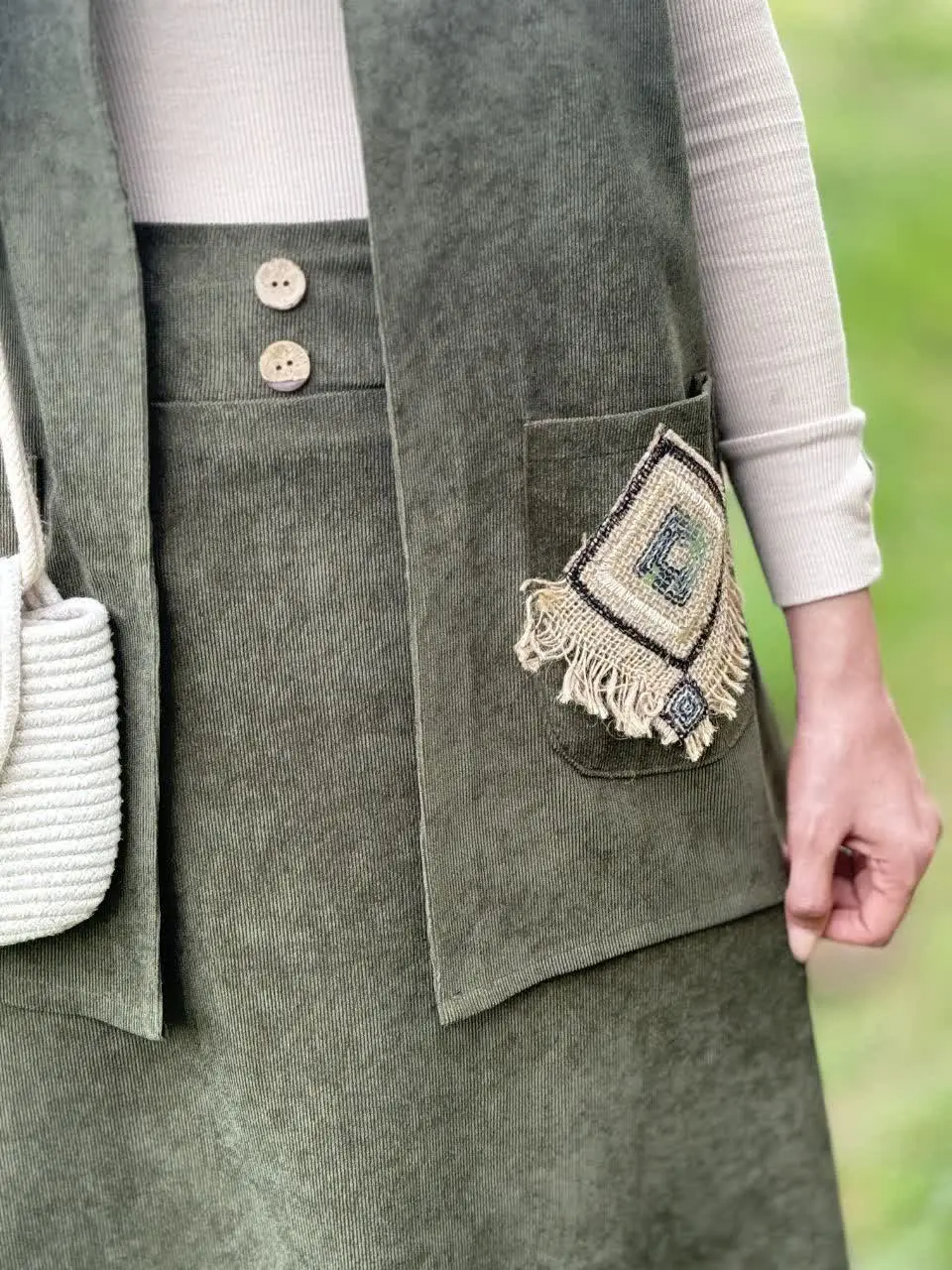 ❤️نام: جلیقه و دامن‌ سنبل
