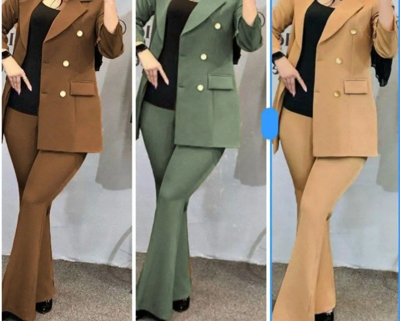 🌹نام: کت و شلوار ماندگار تمام لایه کوبی💥💫
