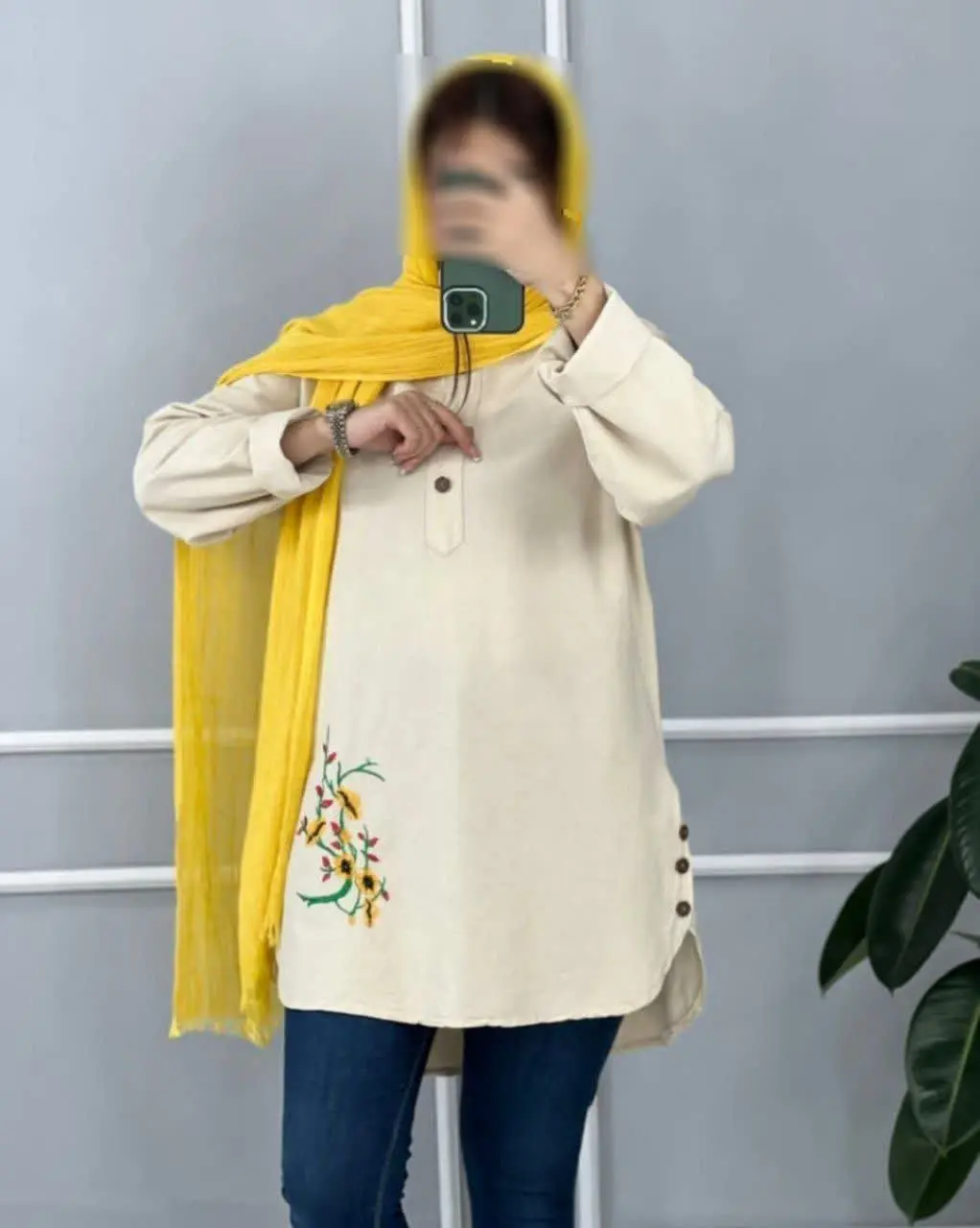 ❤️نام: شومیز مانتویی مدل نیکا ۱۶
