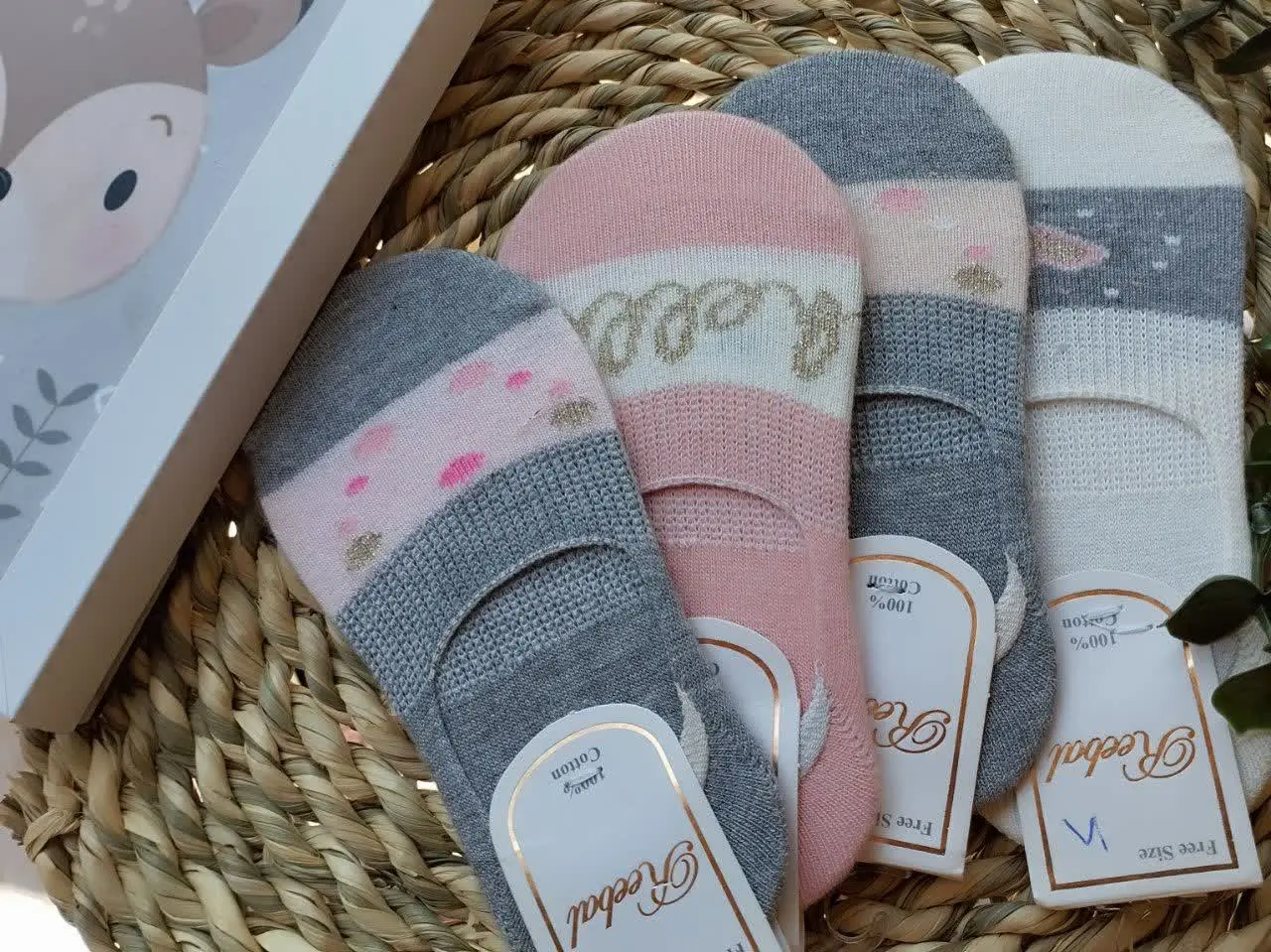 جوراب روفرشی دخترانه