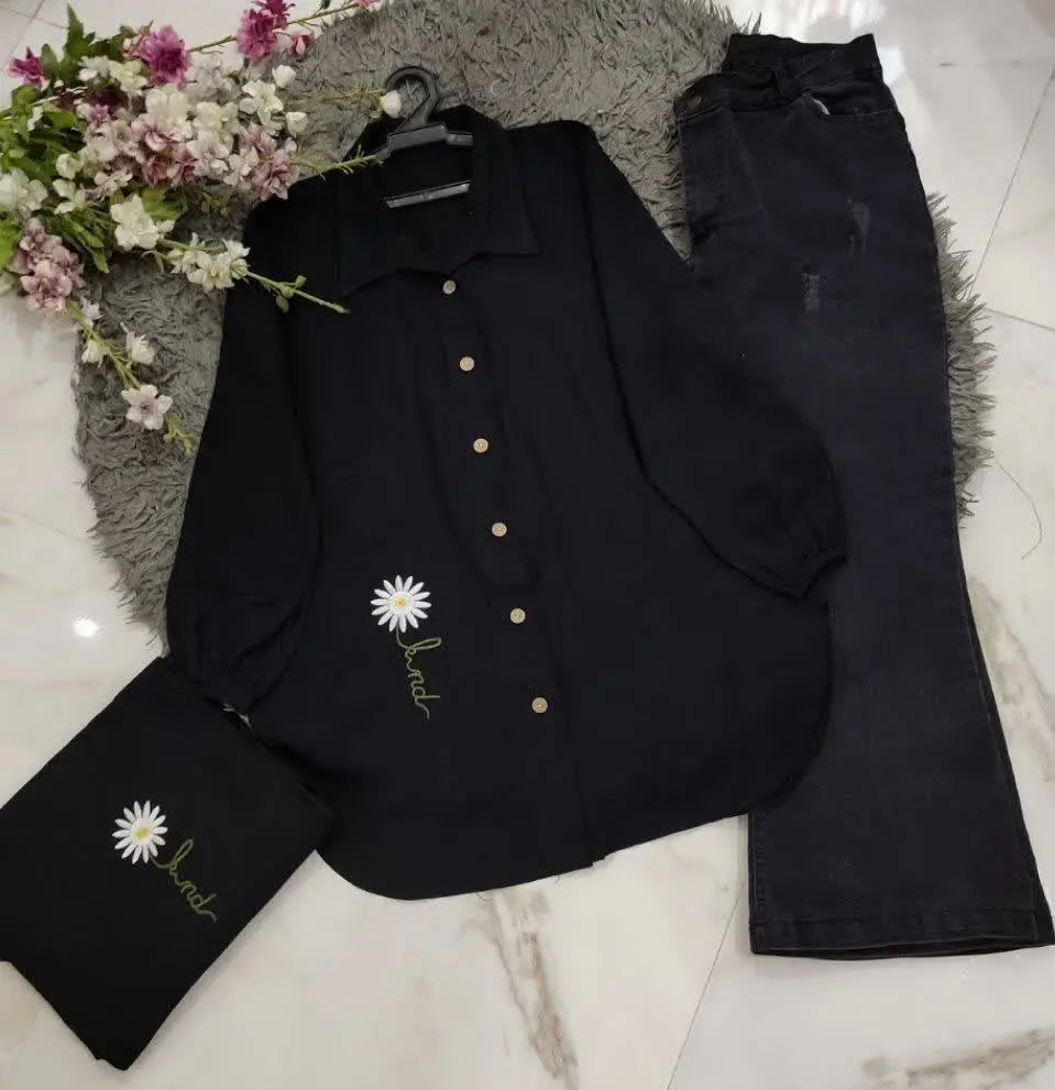 ❣نام: شومیز گلدوزی بابونه
