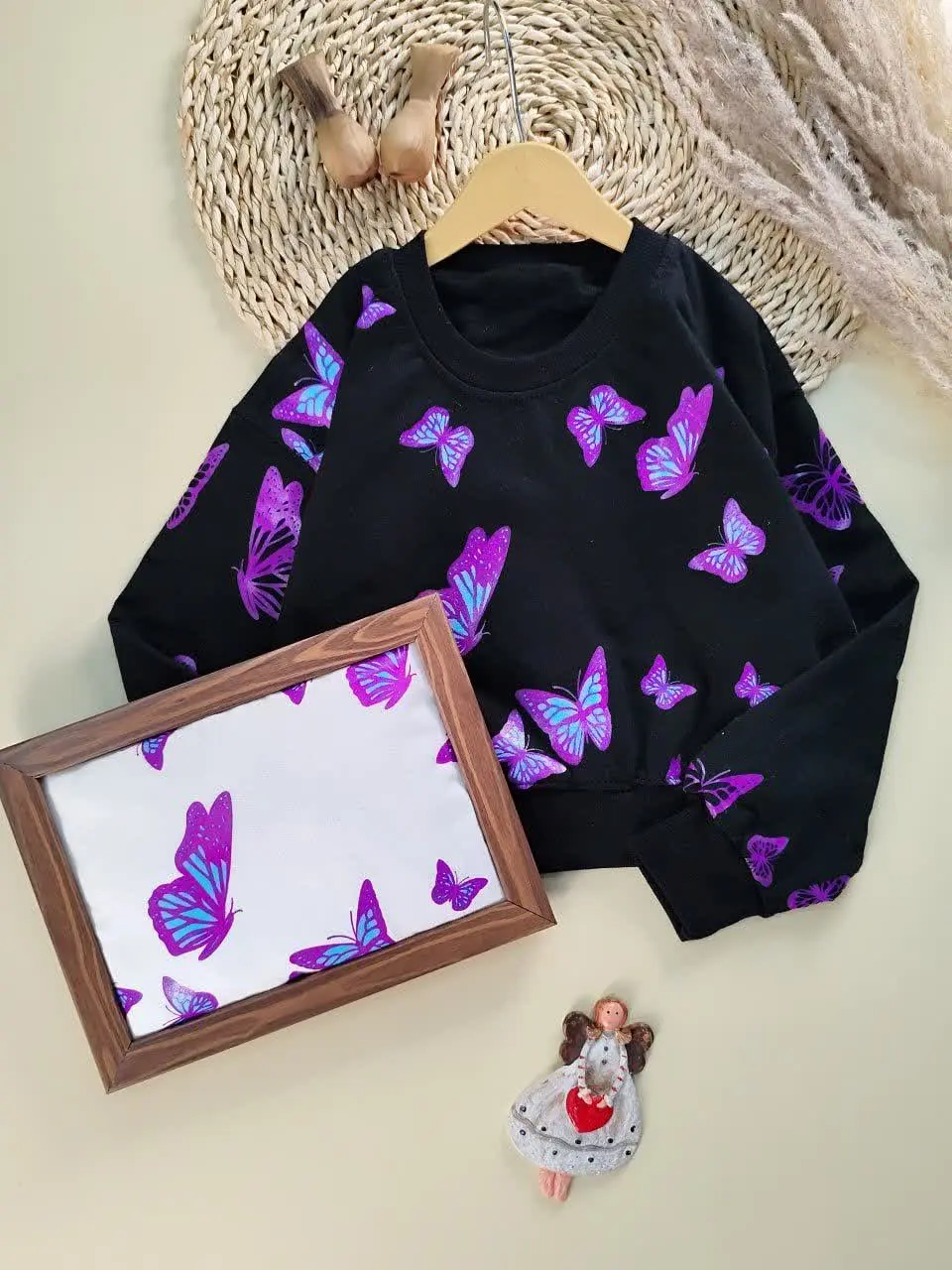 کراپ تک پروانه آبی 
