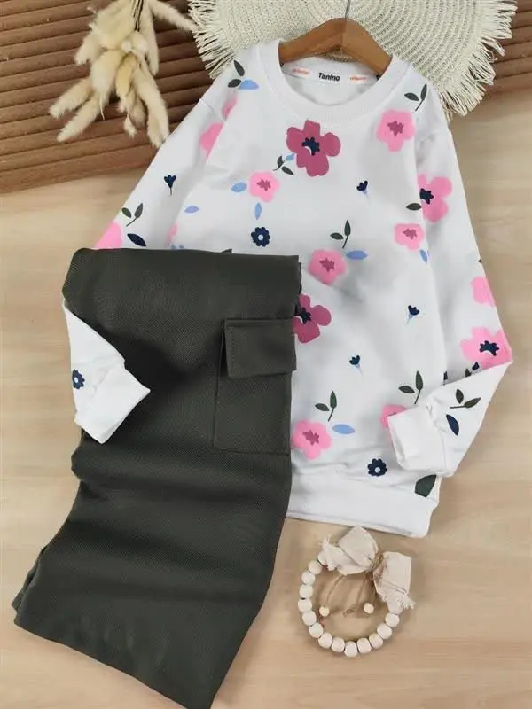 🌹 بلوز و شلوار گل های آبرنگی 🌹