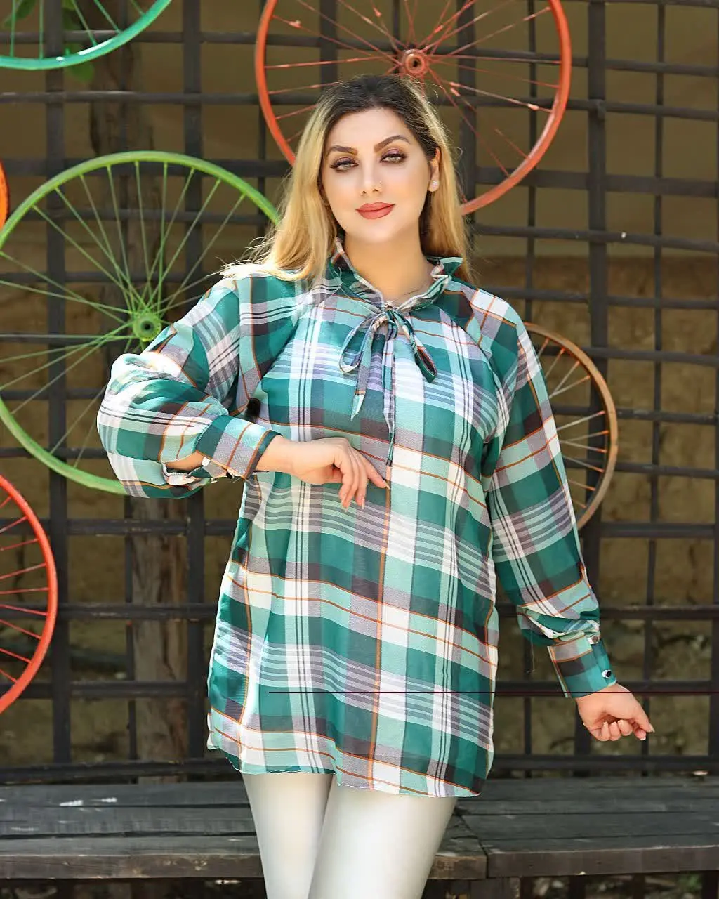 🌼شومیز کرپ حریر
