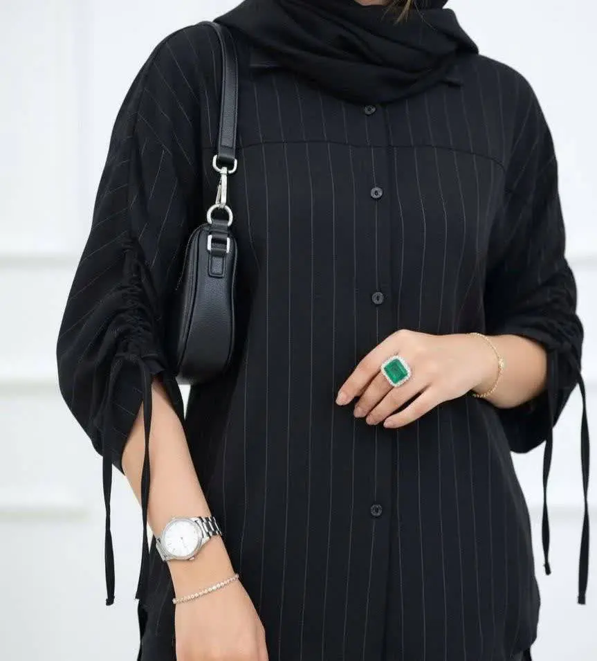 مانتو مشکی دیپلمات