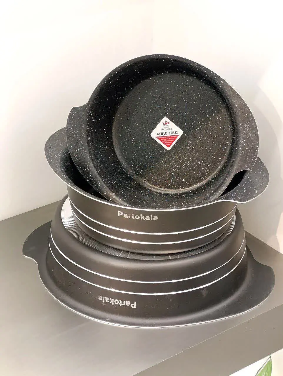 🍳 ست ماهیتابه دو دسته ماربل...