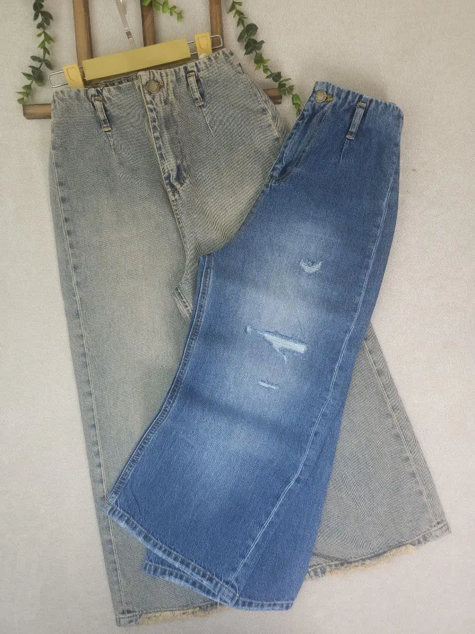 شلوار جین دخترانه ریوا
