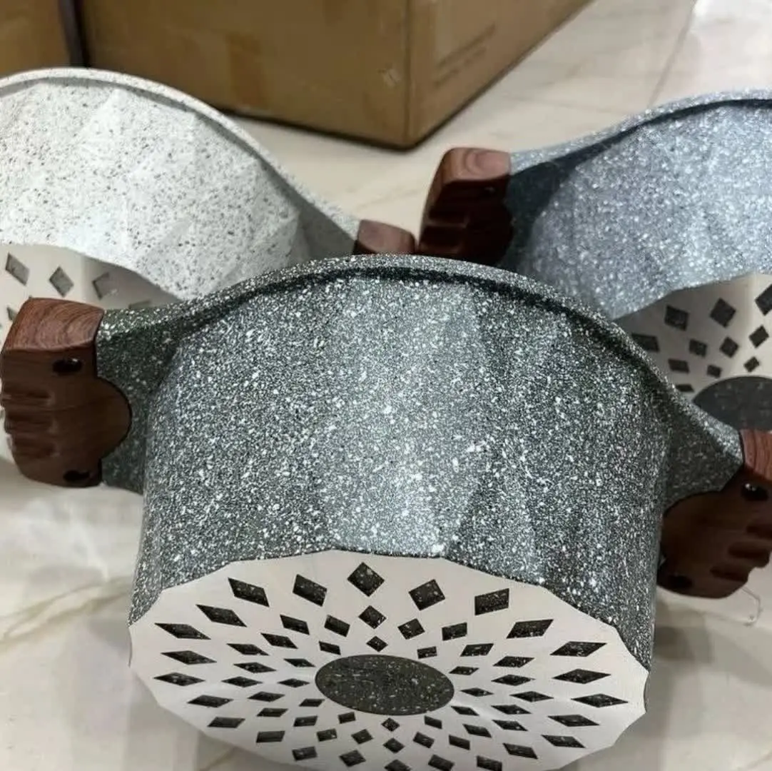 سرویس قابلمه ۱۰ پارچه نانو گرانیت rogen😍😍
