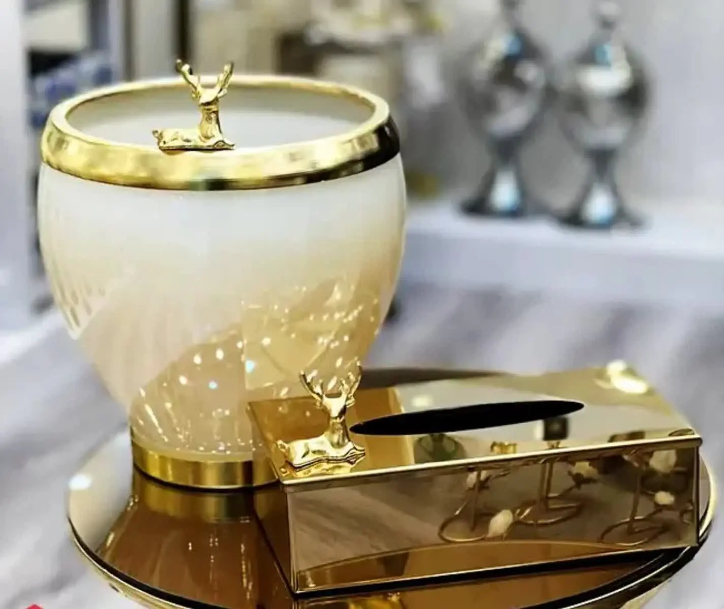 ✅ست سطل زباله و جا دستمال ک...