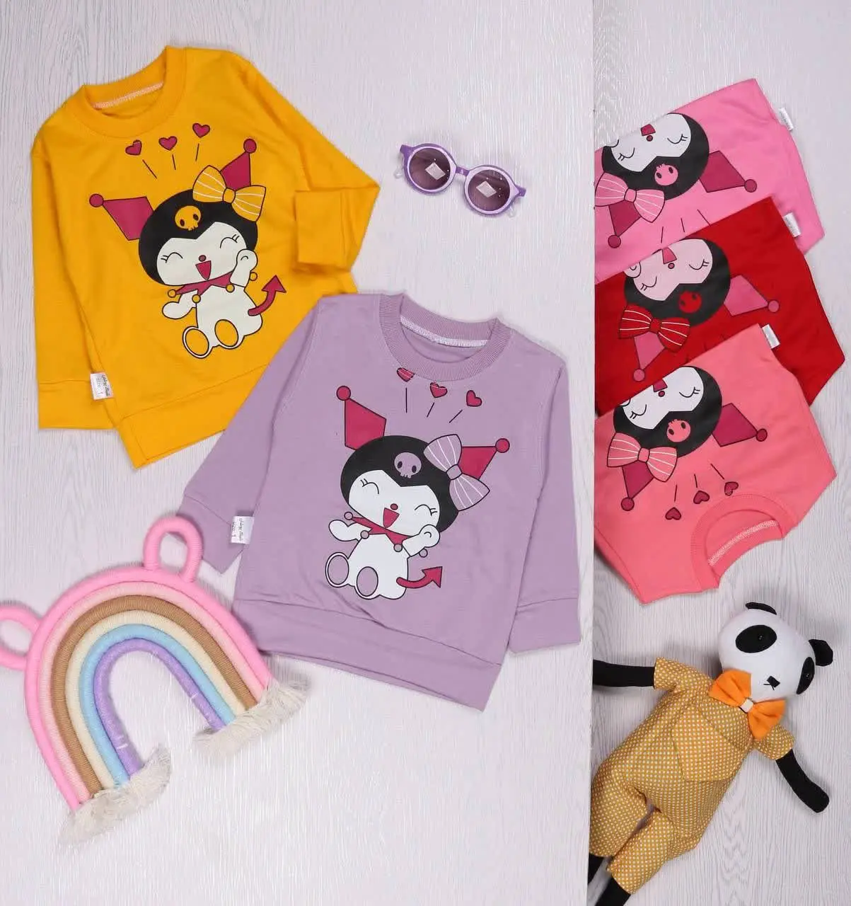 👯 بلوز تک دخترانه کرومی 👯